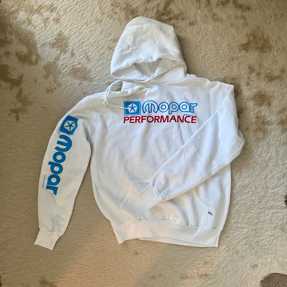 Mopar Performance White Hoodie